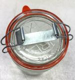 Rex Rillenglas mit Dichtungsring und Spange 1l