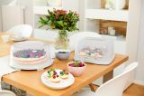 Emsa Prep & Bake Tortenbeh�lter transparent/rosa