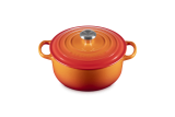 Le Creuset Br�ter rund 20cm 2,4l - ofenrot