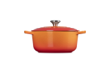 Le Creuset Br�ter rund 20cm 2,4l - ofenrot