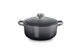 Le Creuset Br�ter rund 20cm 2,4l - flint oyster