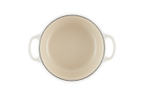 Le Creuset Br�ter rund 22cm 3,3l - meringue