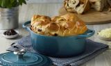 Le Creuset Br�ter rund 24cm 4,2l - deep teal