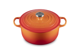 Le Creuset Br�ter rund 28cm 6,7l - ofenrot