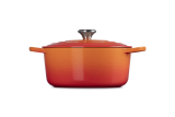 Le Creuset Br�ter rund 28cm 6,7l - ofenrot