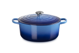 Le Creuset Br�ter rund 28cm 6,7l - azure blue