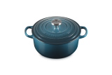 Le Creuset Br�ter rund 28cm 6,7l - deep teal