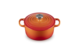 Le Creuset Br�ter rund 18cm 1,8l - ofenrot