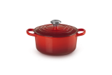 Le Creuset Br�ter rund 18cm 1,8l - kirschrot