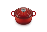 Le Creuset Br�ter rund 18cm 1,8l - kirschrot