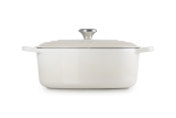 Le Creuset Br�ter oval 31cm 6,3l - Meringue