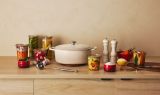Le Creuset Br�ter oval 31cm 6,3l - Meringue
