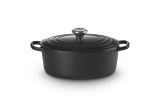 Le Creuset Br�ter oval 31cm 6,3l - schwarz