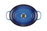 Le Creuset Br�ter oval 31cm 6,3l - azure blue