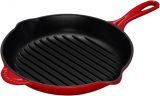 Le Creuset Grillpfanne rund 26 cm - kirschrot