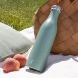 Lurch Isolierflasche Edelstahl 0,75l - dark salvia