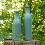 Lurch Isolierflasche Edelstahl 0,75l - dark salvia