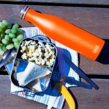 Lurch Isolierflasche Edelstahl 0,75l - orange