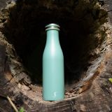 Lurch Isolierflasche Edelstahl 0,5l - dark salvia