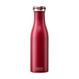Lurch Isolierflasche Edelstahl 0,5l - bordeaux