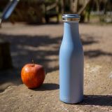 Lurch Isolierflasche Edelstahl 0,5l - pearl blue