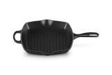 Le Creuset Grillpfanne quadratisch 26x26 cm - schwarz matt