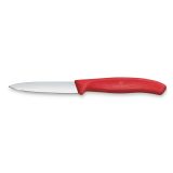 Victorinox Swiss Classic Gem�semesser glatt 10cm rot