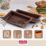 Zenker Schokoladenform Silikon Dubai-Schokolade 2er Set