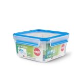 Emsa 1,3L CLIP & CLOSE Frischhaltedose quadratisch