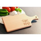 Biodora Schneidbrett Buche Mama 32 x 14 cm