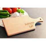 Biodora Schneidbrett Buche Papa 32 x 14 cm