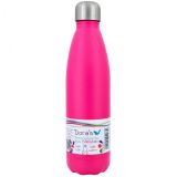 Doras Trinkflasche Edelstahl 0,5l - pink