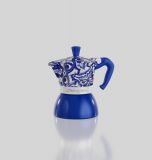 Bialetti Moka Express Induktion Dolce & Gabbana Blu Mediterraneo - 4 Tassen