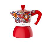 Bialetti Moka Express Induktion Dolce & Gabbana Carretto Siciliano - 4 Tassen
