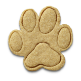 St�dter Pr�ge-Ausstecher Hundepfote - 2 Gr��en