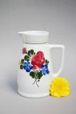 Lilienporzellan Alpenflora Gl�hweinkrug/Wasserkrug 1l
