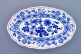 Zwiebelmuster Platte oval 39cm - Original Bohemia Porzellan aus Dubi