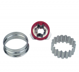 St�dter Linzer-Ausstecher mit Auswerfer Stern - zerlegbar