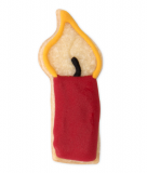 St�dter Pr�ge-Ausstecher Kerze