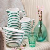 Gmundner Keramik Gr�ngeflammt Lunchservietten 20 Stk. 3-lagig