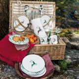 Gmundner Keramik Grauer Hirsch Cappuccino Tasse Gourmet (0,16l)