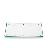 Gmundner Keramik Streublumen Platte rechteckig (30x20cm)