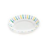 Gmundner Keramik Buntgeflammt Reifsch�ssel ohne Henkel (� 32cm)