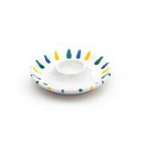 Gmundner Keramik Buntgeflammt Eierbecher glatt (� 12 cm)