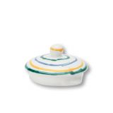 Gmundner Keramik Buntgeflammt Oberteil Teekanne glatt 0,5L