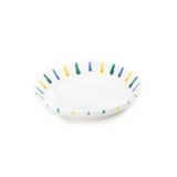 Gmundner Keramik Buntgeflammt Suppenteller Cup (� 20cm)