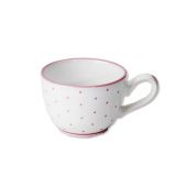 Gmundner Keramik Tupferl Rosa Kaffeetasse glatt (0,19l)