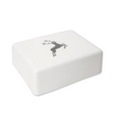 Gmundner Keramik Grauer Hirsch Oberteil Butterdose gro� (250g)