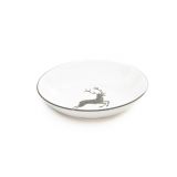 Gmundner Keramik Grauer Hirsch Suppenteller Cup (� 20cm)