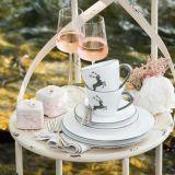 Gmundner Keramik Grauer Hirsch Espresso f�r dich Gourmet - Geschenkset